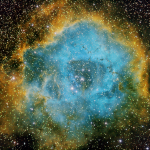 Rosette Nebula in HSO Rosette Nebula in HSO