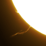 Large Solar Prominence Solar Prominence in Hydrogen Alpha