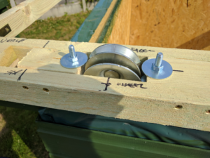 Wheel mounting top